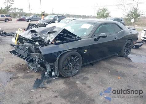 2019 Dodge Challenger R/T Scat Pack z USA, uszkodzony, nr VIN 2C3CDZFJ3KH642253